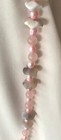 Pink Freshwater Pearls & Botswana Agate String Necklace