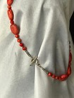 Orange Howlite Necklace