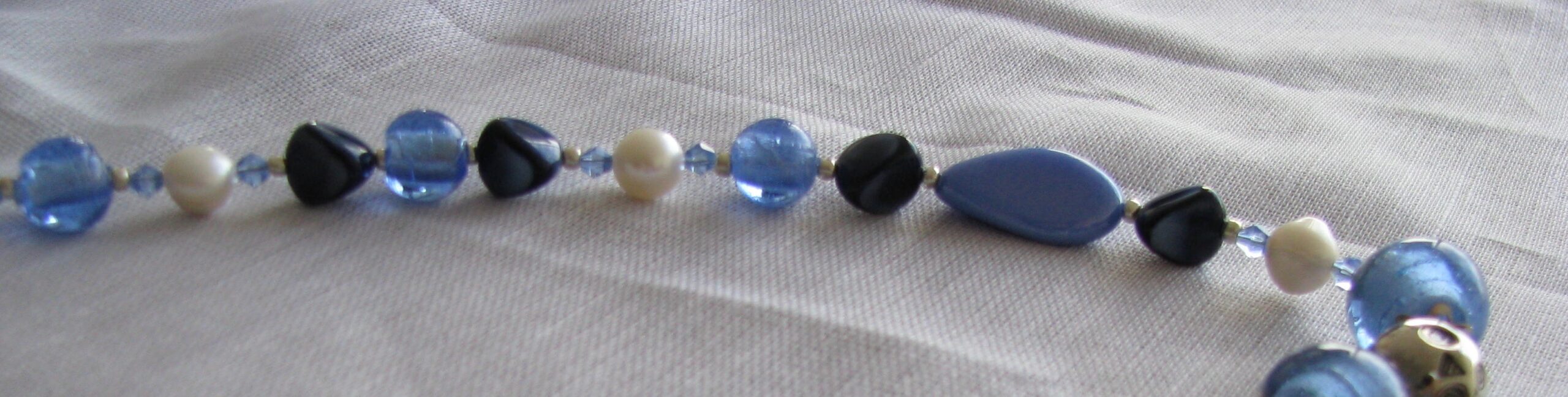 Shades of Blue  on white