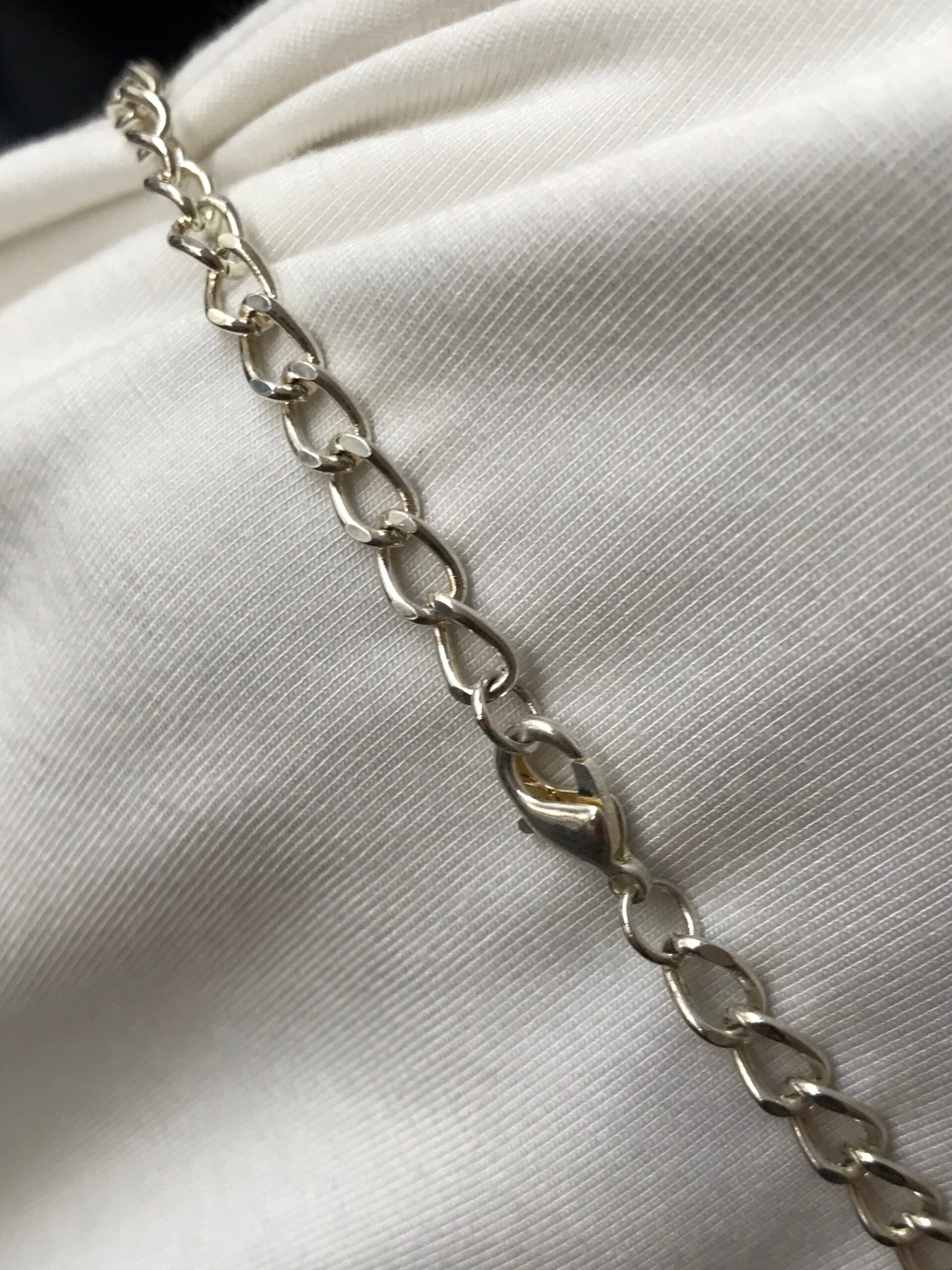 Blue Turquoise Stick Teeth Necklace-2